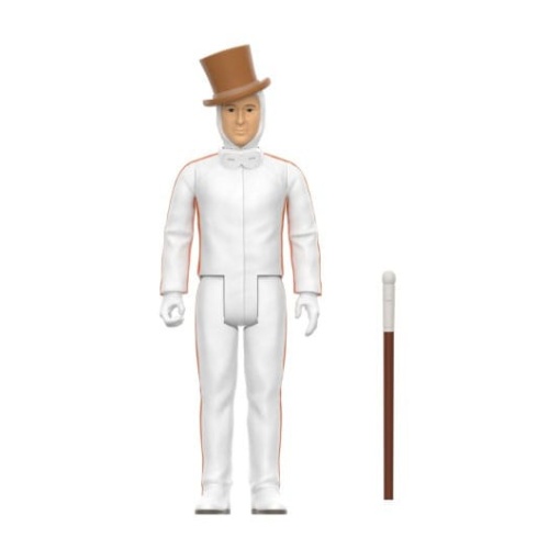 Charlie y la fabrica de chocolate (1971) Figura ReAction Wave 03 Willy Wonka (White Suit) 10 cm