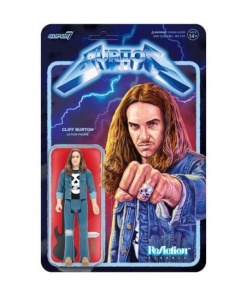 Cliff Burton Figura ReAction Wave 01 Cliff Burton 10 cm