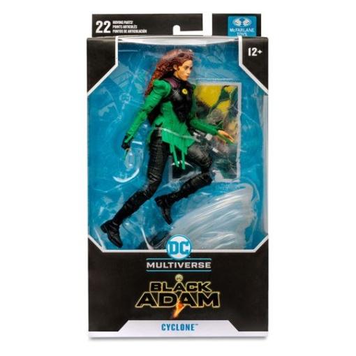 DC Black Adam Movie Figura Cyclone 18 cm