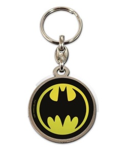 DC Comics Llavero metálico Batman Logo 7 cm