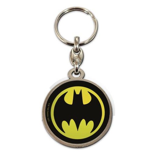 DC Comics Llavero metálico Batman Logo 7 cm