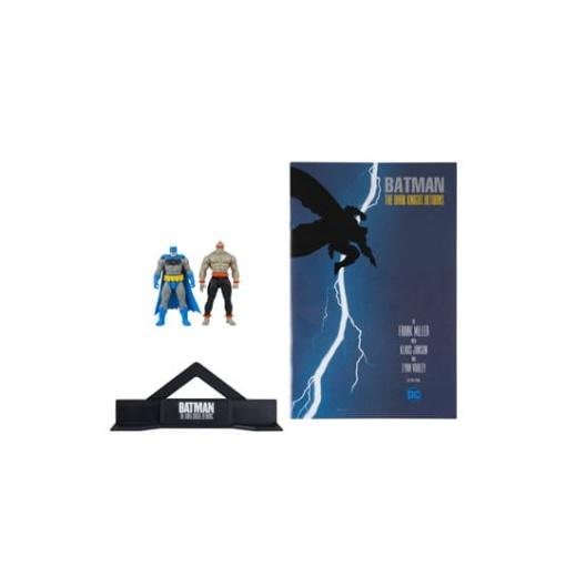 DC Direct Gaming Figuras & Cómic Batman (Blue) & Mutant Leader (Dark Knight Returns #1) 8 cm