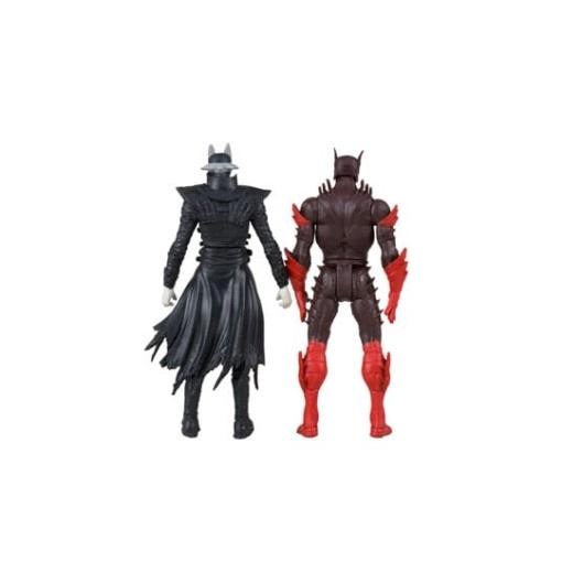 DC Direct Gaming Figuras & Cómic Batman Who Laughs & Red Death (Dark Nights Metal #1) 8 cm