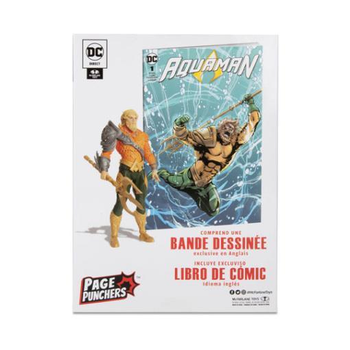 DC Direct Page Punchers Figura & Cómic Aquaman (Aquaman) 18 cm