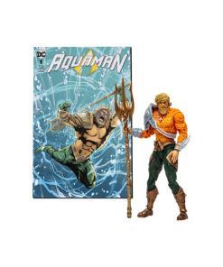 DC Direct Page Punchers Figura & Cómic Aquaman (Aquaman) 18 cm