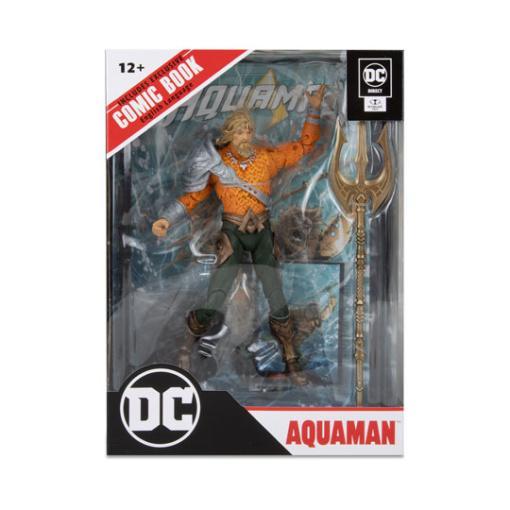 DC Direct Page Punchers Figura & Cómic Aquaman (Aquaman) 18 cm