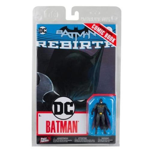 DC Direct Page Punchers Figura & Cómic Batman (Rebirth) 8 cm