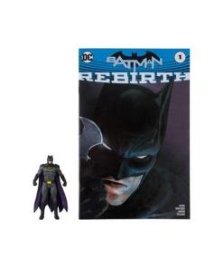 DC Direct Page Punchers Figura & Cómic Batman (Rebirth) 8 cm