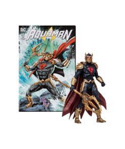 DC Direct Page Punchers Figura & Cómic Ocean Master (Aquaman) 18 cm - Embalaje dañado