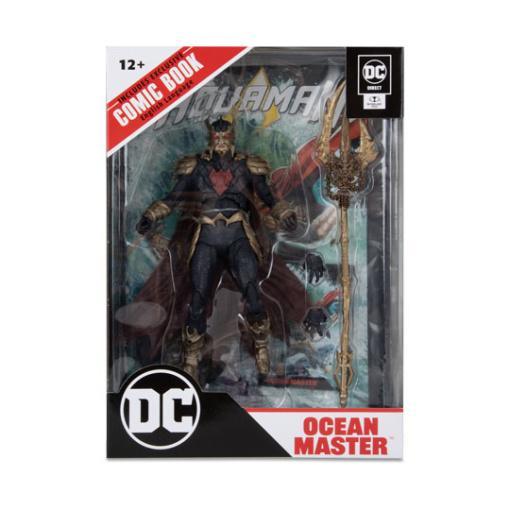 DC Direct Page Punchers Figura & Cómic Ocean Master (Aquaman) 18 cm - Embalaje dañado