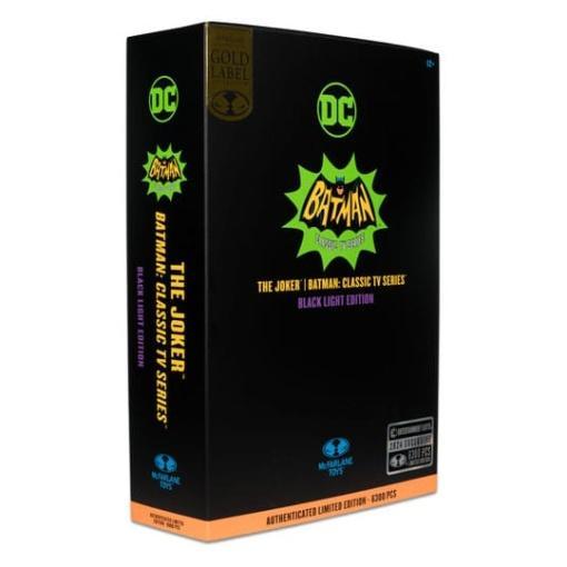 DC Multiverse Figura BM66 The Joker (Black Light) (Gold Label) 18 cm