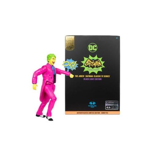 DC Multiverse Figura BM66 The Joker (Black Light) (Gold Label) 18 cm