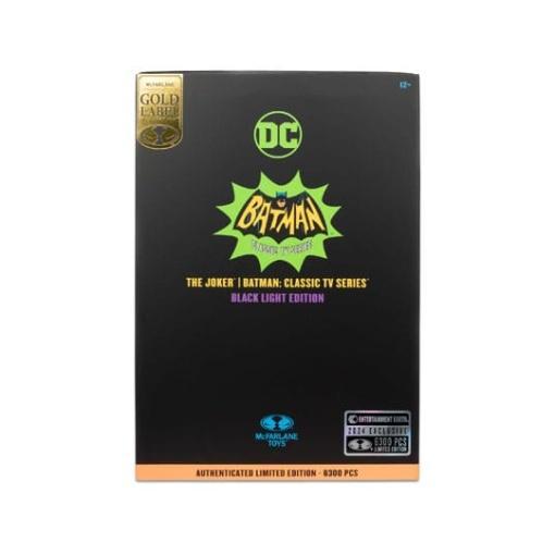 DC Multiverse Figura BM66 The Joker (Black Light) (Gold Label) 18 cm