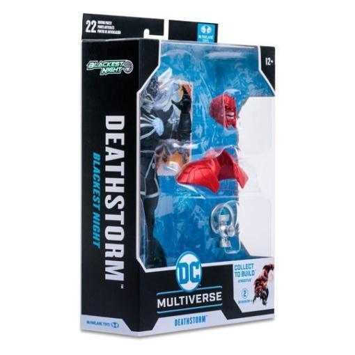 DC Multiverse Figura Build A Deathstorm (Blackest Night) 18 cm