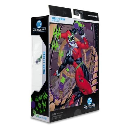 DC Multiverse Figura Harley Quinn (DC Classic) Jokerized (Gold Label) 18 cm