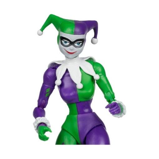 DC Multiverse Figura Harley Quinn (DC Classic) Jokerized (Gold Label) 18 cm