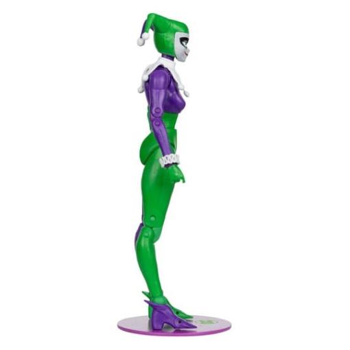 DC Multiverse Figura Harley Quinn (DC Classic) Jokerized (Gold Label) 18 cm