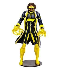 DC Multiverse Figura Static Shock (New 52) 18 cm - Embalaje dañado