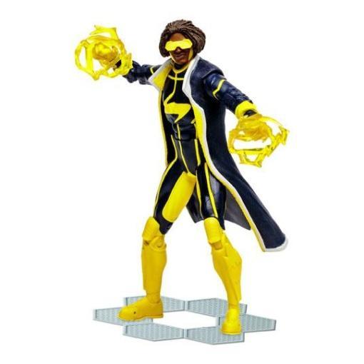 DC Multiverse Figura Static Shock (New 52) 18 cm - Embalaje dañado