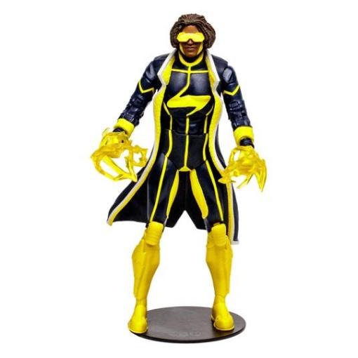 DC Multiverse Figura Static Shock (New 52) 18 cm - Embalaje dañado