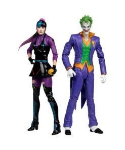 DC Multiverse Figuras Paquete de 2 The Joker & Punchline 18 cm