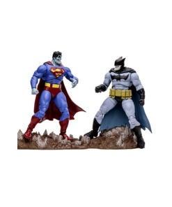 DC Multiverse Pack de 2 Figuras Bizarro & Batzarro 18 cm