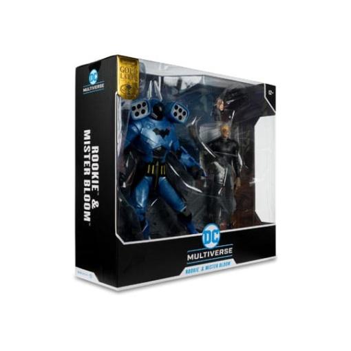 DC Multiverse Pack de 2 Figuras Rookie & Mr. Bloom (Batman: Endgame) (Gold Label) (SDCC) 18 cm