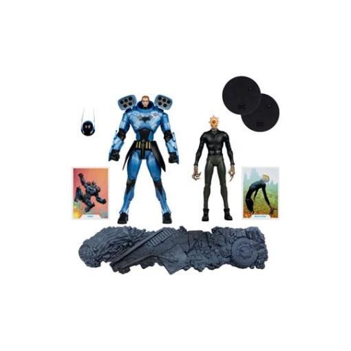 DC Multiverse Pack de 2 Figuras Rookie & Mr. Bloom (Batman: Endgame) (Gold Label) (SDCC) 18 cm