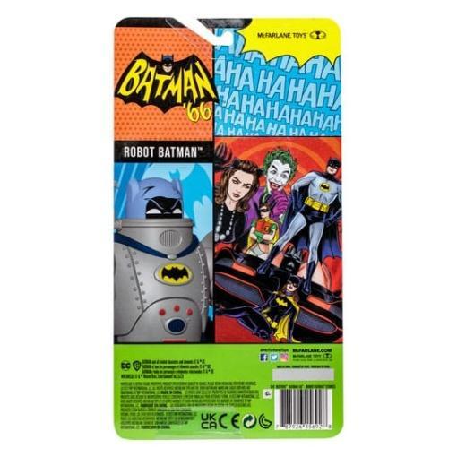 DC Retro Figura Batman 66 Robot Batman (Comic) 15 cm