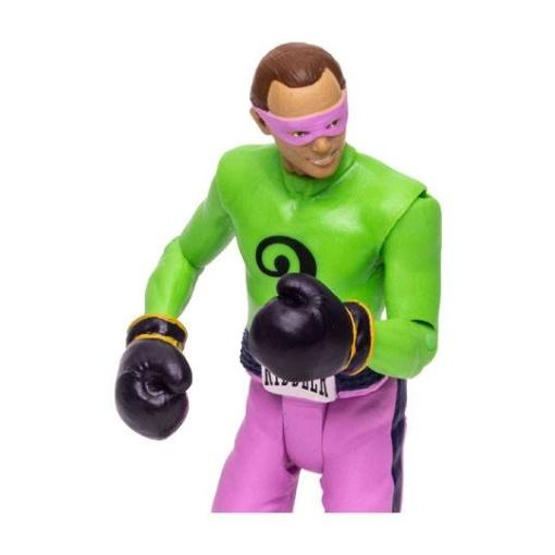 DC Retro Figura Batman 66 The Riddler in Boxing Gloves 15 cm