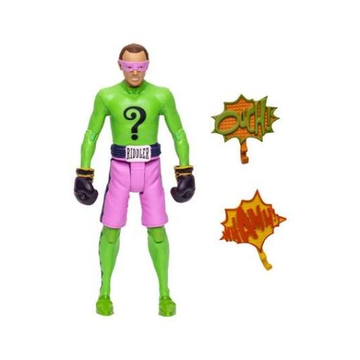 DC Retro Figura Batman 66 The Riddler in Boxing Gloves 15 cm