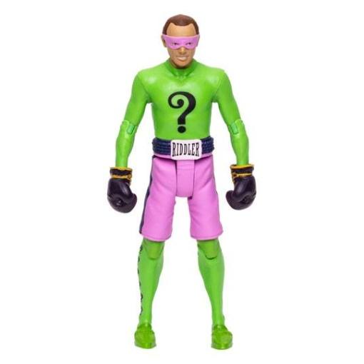 DC Retro Figura Batman 66 The Riddler in Boxing Gloves 15 cm