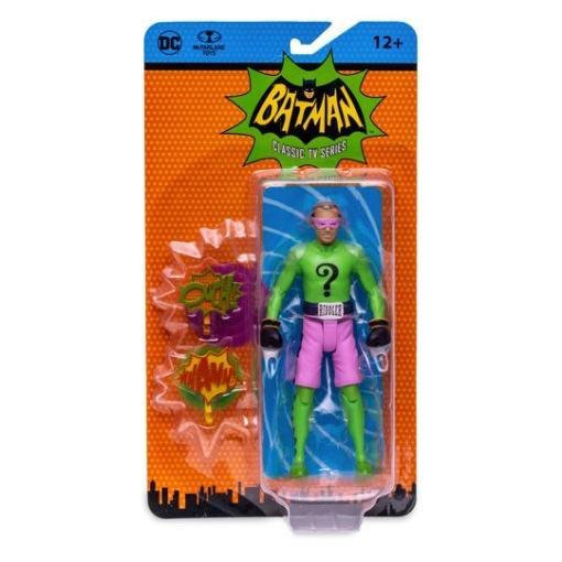 DC Retro Figura Batman 66 The Riddler in Boxing Gloves 15 cm