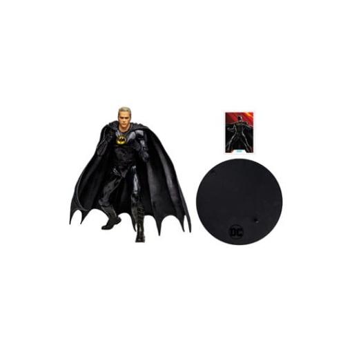 DC The Flash Movie Estatua Batman Multiverse Unmasked (Gold Label) 30 cm