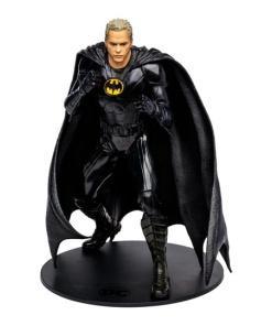 DC The Flash Movie Estatua Batman Multiverse Unmasked (Gold Label) 30 cm