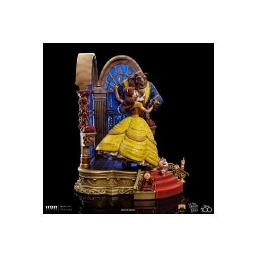 Disney Estatua Art Scale Deluxe 1/10 Beauty and the Beast 29 cm - Embalaje dañado