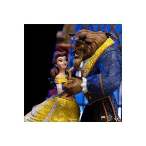 Disney Estatua Art Scale Deluxe 1/10 Beauty and the Beast 29 cm - Embalaje dañado