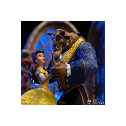 Disney Estatua Art Scale Deluxe 1/10 Beauty and the Beast 29 cm - Embalaje dañado