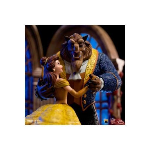 Disney Estatua Art Scale Deluxe 1/10 Beauty and the Beast 29 cm - Embalaje dañado