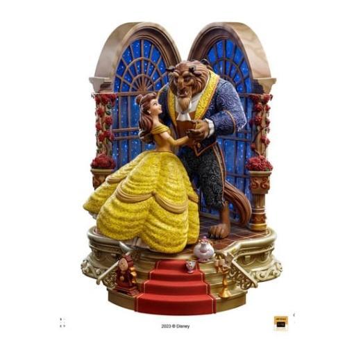 Disney Estatua Art Scale Deluxe 1/10 Beauty and the Beast 29 cm - Embalaje dañado