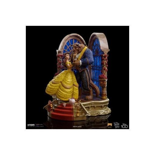 Disney Estatua Art Scale Deluxe 1/10 Beauty and the Beast 29 cm - Embalaje dañado