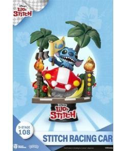 Disney: Lilo & Stitch - Stitch Racing Car PVC Diorama