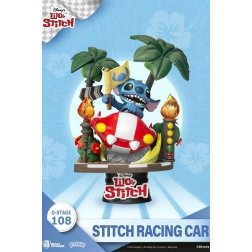 Disney: Lilo & Stitch - Stitch Racing Car PVC Diorama