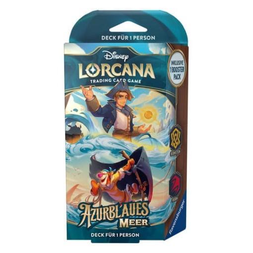 Disney Lorcana TCG Azurblaues Meer Mazos de Inicio Expositor (8) *Edición Alemana*