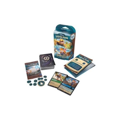 Disney Lorcana TCG Azurblaues Meer Mazos de Inicio Expositor (8) *Edición Alemana*