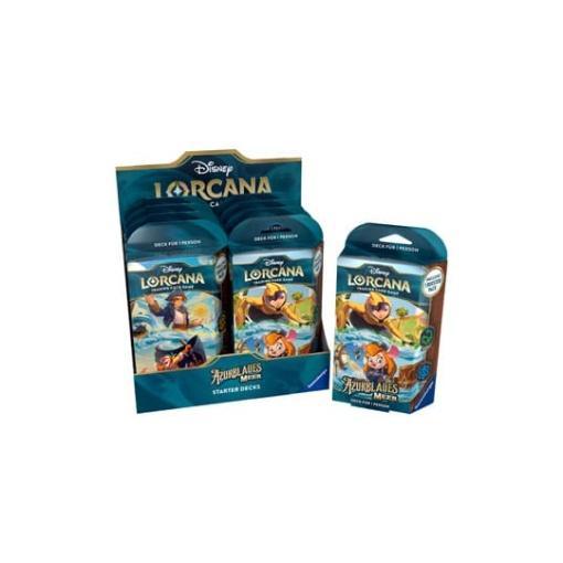 Disney Lorcana TCG Azurblaues Meer Mazos de Inicio Expositor (8) *Edición Alemana*