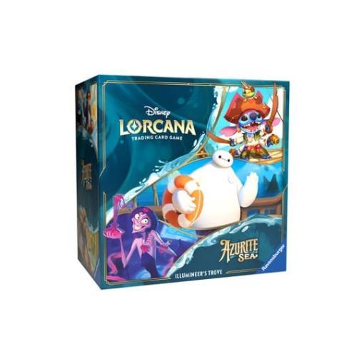 Disney Lorcana TCG Azurite Sea llumineer's Trove *Edición Inglés*