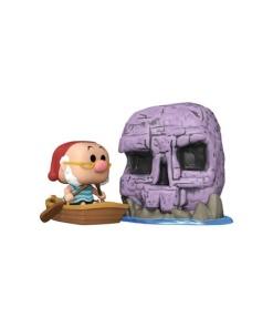 Disney Peter Pan POP! Town Vinyl Figura Skull Rock w/Smee 9 cm - Embalaje dañado