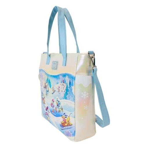 Disney by Loungefly Bolsa Canvas Mickey and friends Winter Wonderland