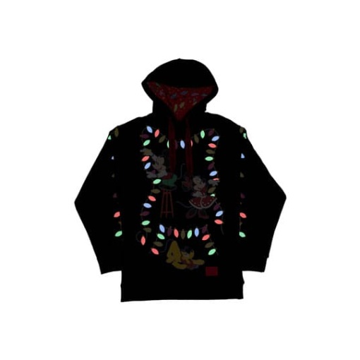 Disney by Loungefly chaqueta con capucha Mickeys Light Up Decorations